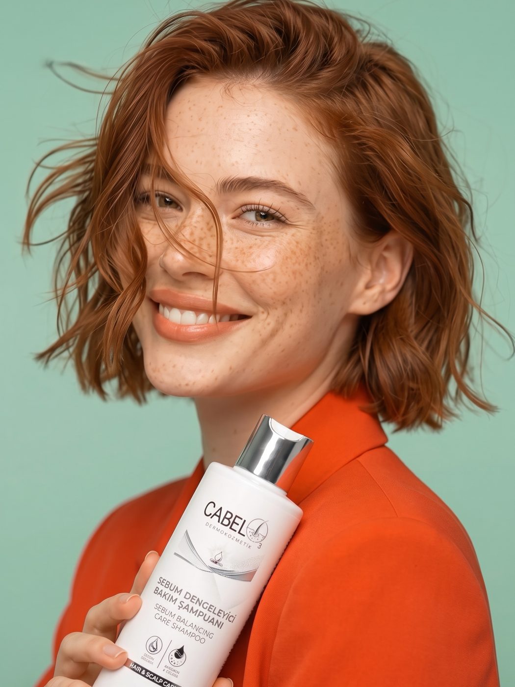 CABELO₃ Sebum Dengeleyici Bakım Şampuanı 250 ml kutusu